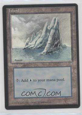 1995 Magic: The Gathering - Ice Age - [Base] #_ISLA.1 - Island (A)