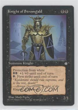 1995 Magic: The Gathering - Ice Age - [Base] #_KOST - Knight of Stromgald