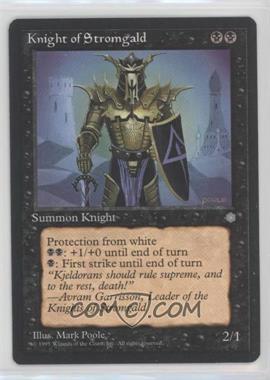1995 Magic: The Gathering - Ice Age - [Base] #_KOST - Knight of Stromgald