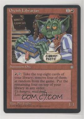 1995 Magic: The Gathering - Ice Age - [Base] #_ORLI - Orcish Librarian