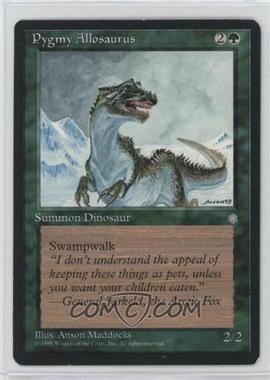 1995 Magic: The Gathering - Ice Age - [Base] #_PYAL - Pygmy Allosaurus