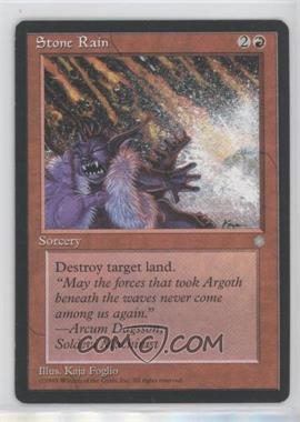 1995 Magic: The Gathering - Ice Age - [Base] #_STRA - Stone Rain