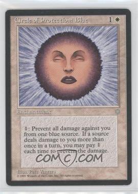 1995 Magic: The Gathering - Ice Age - [Base] #CPBU - Circle of Protection: Blue