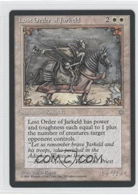 1995 Magic: The Gathering - Ice Age - [Base] #LOJA - Lost Order of Jarkeld