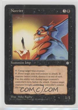 1995 Magic: The Gathering - Ice Age - [Base] #NORR - Norritt [Noted]