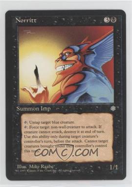 1995 Magic: The Gathering - Ice Age - [Base] #NORR - Norritt