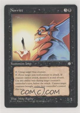 1995 Magic: The Gathering - Ice Age - [Base] #NORR - Norritt