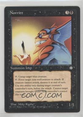 1995 Magic: The Gathering - Ice Age - [Base] #NORR - Norritt