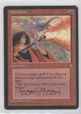 1995 Magic: The Gathering - Ice Age - [Base] #PYRO - Pyroblast