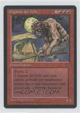 1995 Magic: The Gathering - Legends - [Base] - Italian #_FRGI - Frost Giant