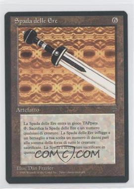 1995 Magic: The Gathering - Legends - [Base] - Italian #SWAG - Sword of the Ages