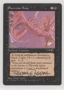 1996 Magic: The Gathering - Alliances - [Base] #_PHBO.2 - Phyrexian Boon