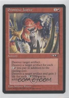 1996 Magic: The Gathering - Alliances - [Base] #_PRJU - Primitive Justice