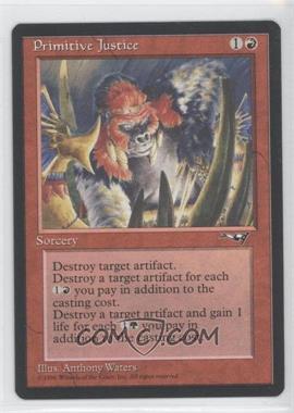 1996 Magic: The Gathering - Alliances - [Base] #_PRJU - Primitive Justice