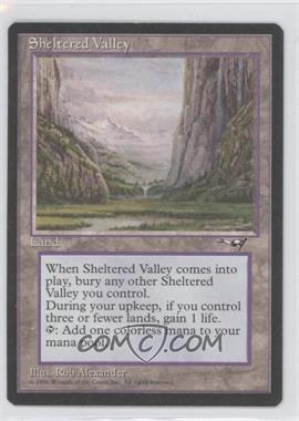 1996 Magic: The Gathering - Alliances - [Base] #_SHVA - Sheltered Valley