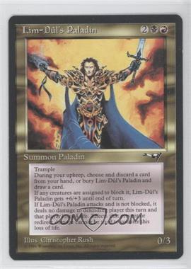 1996 Magic: The Gathering - Alliances - [Base] #LDPA - Lim-Dûl's Paladin