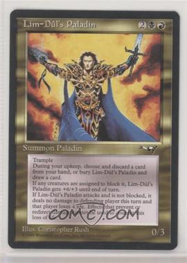 1996 Magic: The Gathering - Alliances - [Base] #LDPA - Lim-Dûl's Paladin