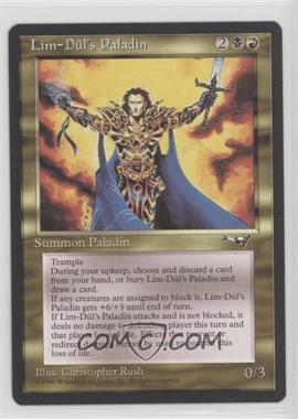 1996 Magic: The Gathering - Alliances - [Base] #LDPA - Lim-Dûl's Paladin