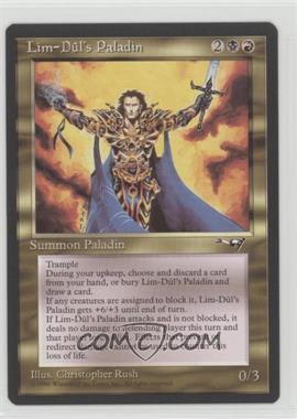 1996 Magic: The Gathering - Alliances - [Base] #LDPA - Lim-Dûl's Paladin