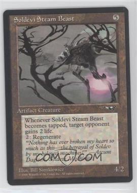 1996 Magic: The Gathering - Alliances - [Base] #SSBE.2 - Soldevi Steam Beast