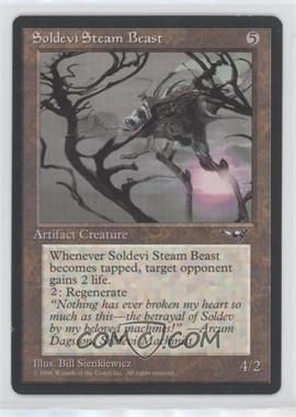 1996 Magic: The Gathering - Alliances - [Base] #SSBE.2 - Soldevi Steam Beast