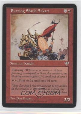 1996 Magic: The Gathering - Mirage - [Base] #_BSAS - Burning Shield Askari