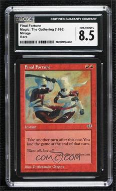 1996 Magic: The Gathering - Mirage - [Base] #_FIFO - Final Fortune [CGC 8.5 NM/Mint+]