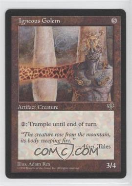 1996 Magic: The Gathering - Mirage - [Base] #_IGGO - Igneous Golem