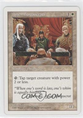 1997 Magic: The Gathering - 5th Edition - [Base] #_AYBU - Aysen Bureaucrats