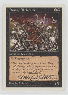 1997 Magic: The Gathering - 5th Edition - [Base] #_DRSK - Drudge Skeletons