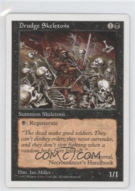 1997 Magic: The Gathering - 5th Edition - [Base] #_DRSK - Drudge Skeletons