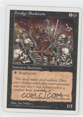 1997 Magic: The Gathering - 5th Edition - [Base] #_DRSK - Drudge Skeletons