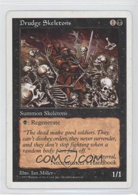 1997 Magic: The Gathering - 5th Edition - [Base] #_DRSK - Drudge Skeletons