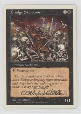 1997 Magic: The Gathering - 5th Edition - [Base] #_DRSK - Drudge Skeletons