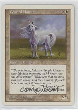 1997 Magic: The Gathering - 5th Edition - [Base] #_PEUN - Pearled Unicorn
