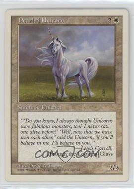 1997 Magic: The Gathering - 5th Edition - [Base] #_PEUN - Pearled Unicorn