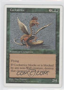 1997 Magic: The Gathering - 5th Edition - [Base] #COTR - Cockatrice