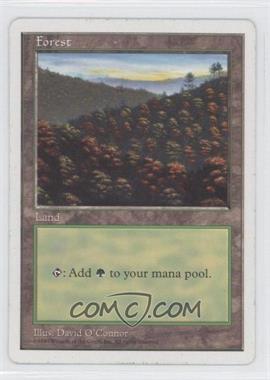 1997 Magic: The Gathering - 5th Edition - [Base] #FORE.1 - Forest
