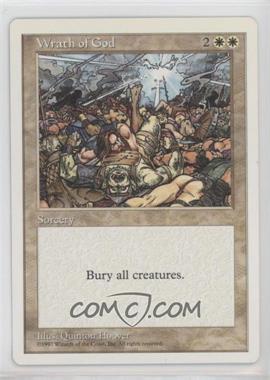 1997 Magic: The Gathering - 5th Edition - [Base] #WRGO - Wrath of God