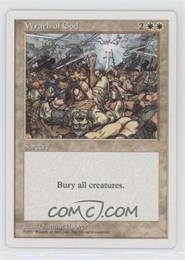 1997 Magic: The Gathering - 5th Edition - [Base] #WRGO - Wrath of God