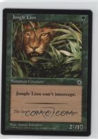 Jungle Lion