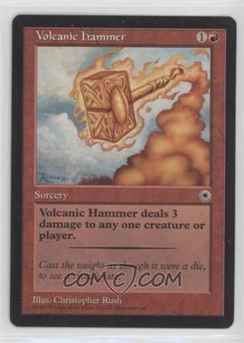 1997 Magic: The Gathering - Portal - Starter Set [Base] #_VOHA - Volcanic Hammer [EX to NM]
