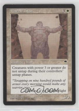 1997 Magic: The Gathering - Tempest - [Base] #_MATI - Marble Titan