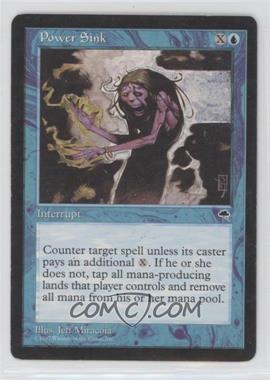 1997 Magic: The Gathering - Tempest - [Base] #_POSI - Power Sink [EX to NM]