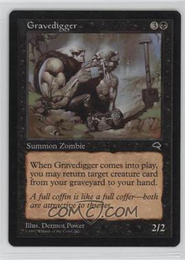 1997 Magic: The Gathering - Tempest - [Base] #GRAV - Gravedigger