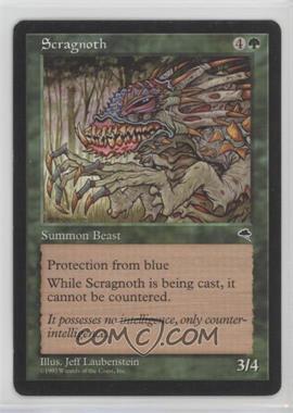1997 Magic: The Gathering - Tempest - [Base] #SCRA - Scragnoth