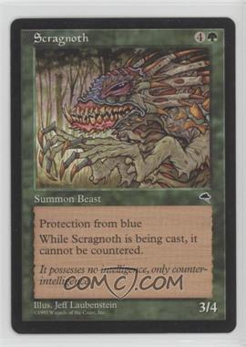 1997 Magic: The Gathering - Tempest - [Base] #SCRA - Scragnoth