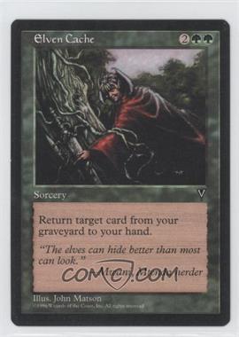 1997 Magic: The Gathering - Visions - [Base] #_ELCA - Elven Cache