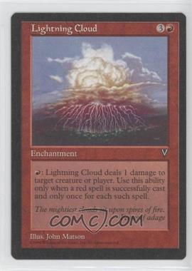 1997 Magic: The Gathering - Visions - [Base] #_LICL - Lightning Cloud