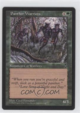 1997 Magic: The Gathering - Visions - [Base] #_PAWA - Panther Warriors